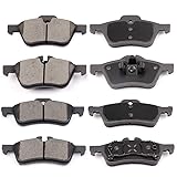 Brake Pads, ECCPP 8pcs Ceramic Brake Kits fit for