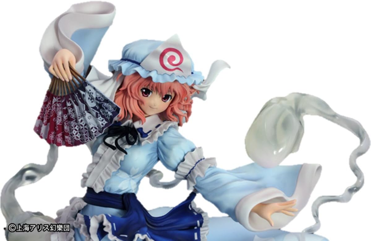 Amazon 東方プロジェクト 西行寺幽々子 Ver 2 1 8スケール Pvc製 塗装済み完成品フィギュア フィギュア ドール 通販