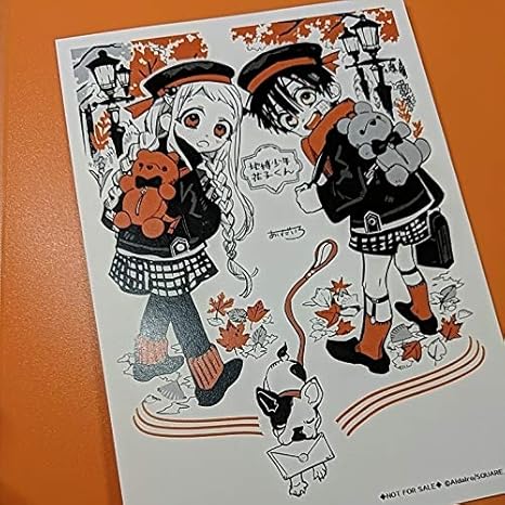 Amazon Co Jp 地縛少年 花子くん 描き下ろしイラストカード B6サイズ Gf Gファンタジー 自縛少年 花子君 ホビー 通販