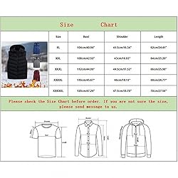 QWENTMTNTY Mens Outerwear Puffer Vests Casual