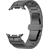 iPANWEY Stainless Steel Band Compatible with Samsung Galaxy Watch 8 Classic 46mm, Metal Business Replacement Strap For Samsung Galaxy Watch 8 44mm 40mm Band Men Women