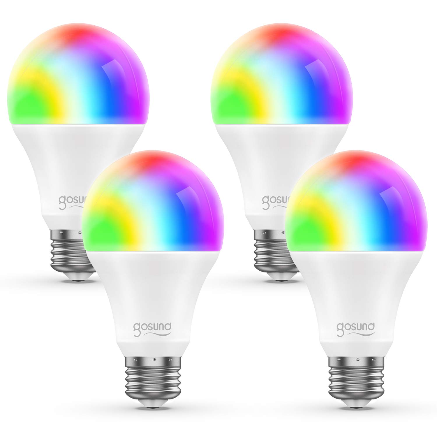 WiFi Smart Light Bulb Works with Alexa Google Home & IFTTT, Gosund A19