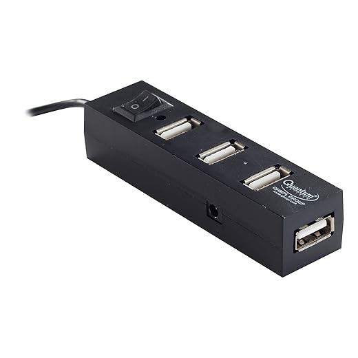 Quantum Hi-Speed USB Hub with Power Switch