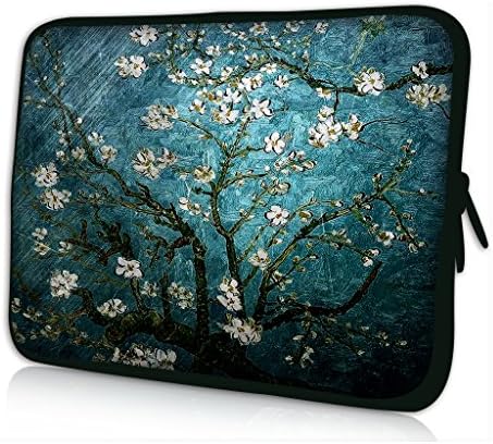 Colorfulcase®10.8" 11.6" 12.1" 12.2" inch Notebook Neoprene bag Laptop Sleeve Case for TOSHIBA U920T/TOSHIBA Satelite U925T/Samsung Chromebook 2/Samsung Galaxy Tab Pro 12.2/Samsung Note Pro 12.2/DELL Inspiron 11 E6230 XT2/ASUS X200 Chromebook X205/HP Elitebook 4230S 2560P/Lenovo Thinkpad X201 S210/Surface Pro 3 12inch- Blue&amp;Peach B12-64082