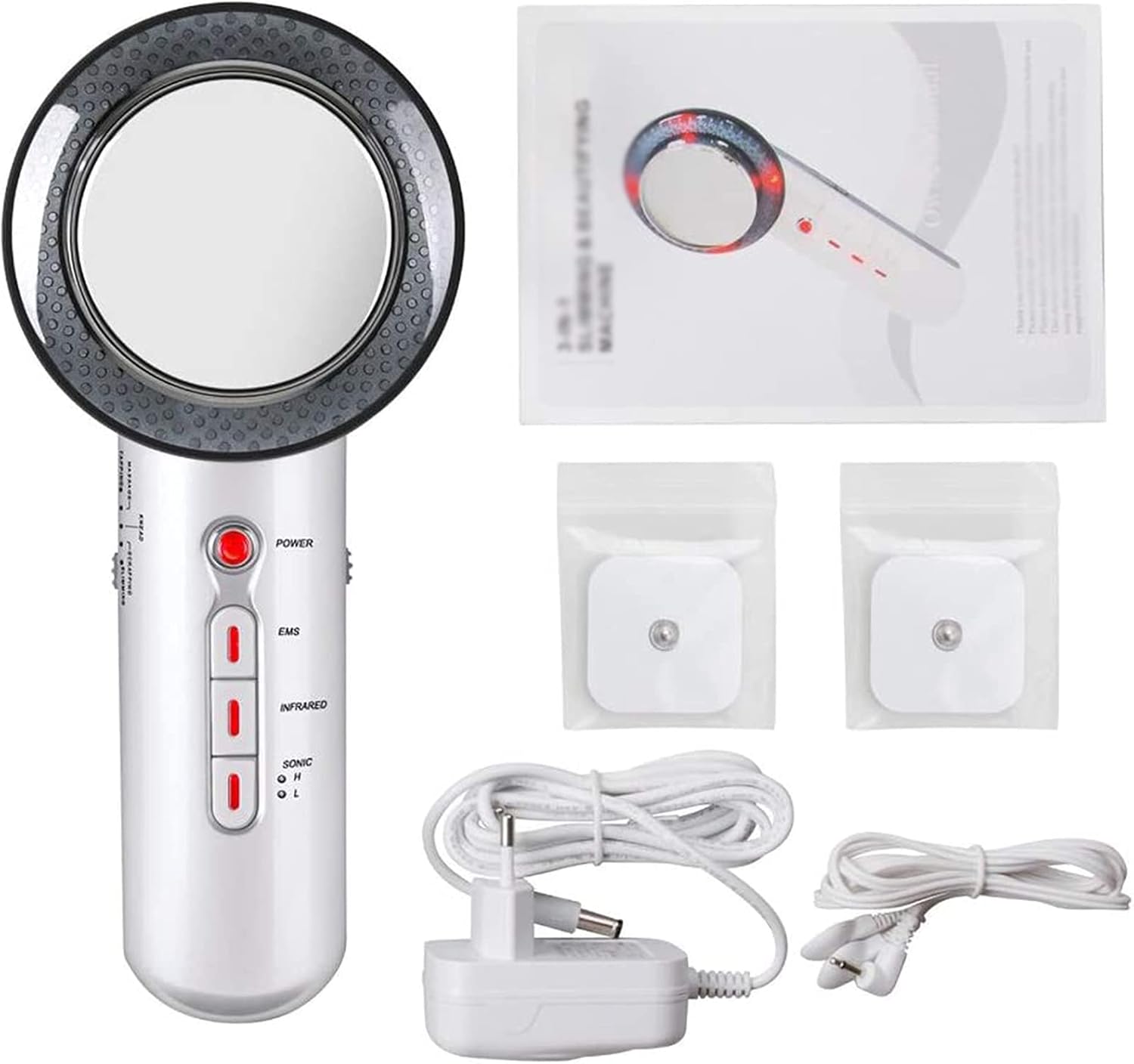 Shhjjyp Multifunctional Facial Massager Skin Rejuvenation Machine Face Lifting Wrinkle Removal Massage Beauty Instrument for Face Lift Wrinkle Remover Nutrition Input Deep Clean Output: Home & Kitchen