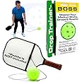 BOSS Pickleball Trainer Ball with String - Pickleball Rebounder for Dink Practice & Hand Eye Coordination
