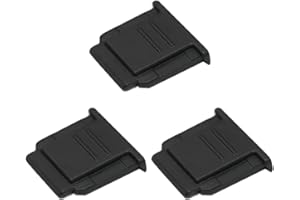 VKO Hot Shoe Cover, Hot Shoe Cap, Hot Shoe Protector Compatible with Sony A6100 A6600 A7III A6500 A6400 A6300 A6000 A77II A7II A7RII A7RIII A7RIV A7SII RX1RII RX10II RX100II Replaces FA-SHC1M(3-Pack)