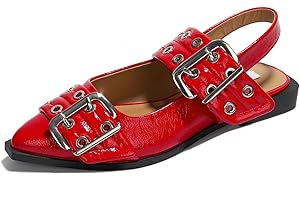 Project Cloud Womens Shoes & Flats for Women Memory Foam Flats Shoes for Women Footwear Non-Slip Rubber Sole Womens Sandals Slingback Flats, Sandals for Women 2024 (Katharyn)