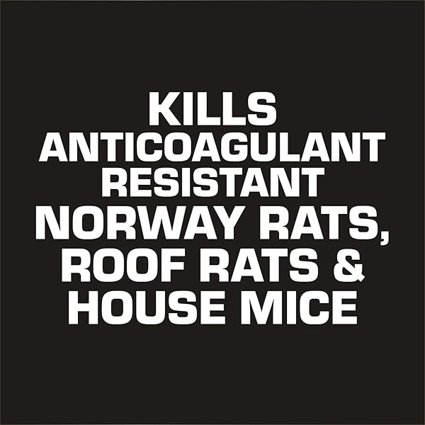 TOMCAT BROMETHALIN BAIT CHUNX — RAT AND MOUSE CONTROL BLOCKS FOR AGRICULTURAL USE, 4 LBS.