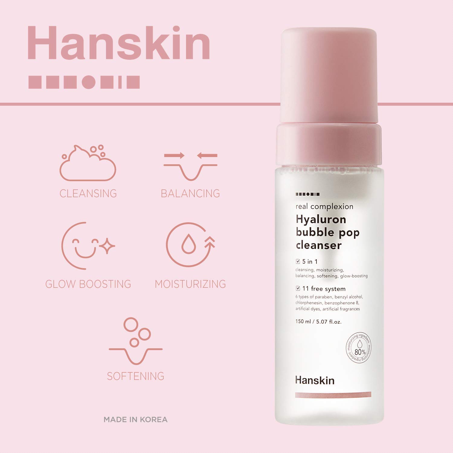 hanskin bubble pop cleanser