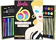 Bendon Publishing Barbie Coloring Book for Adults Relaxation Set ~ Advanced Barbie Coloring Book Set Featuring Barbie's Iconic Looks Through The Years with Deluxe Art Set (Barbie Coloring Books)