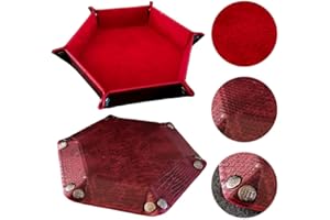 Red Dragon Leather Dice Tray - The Shop of Many Things