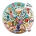 EEBOO Crazy Bug Bouquet Round Puzzle 1000pc, 1 EA