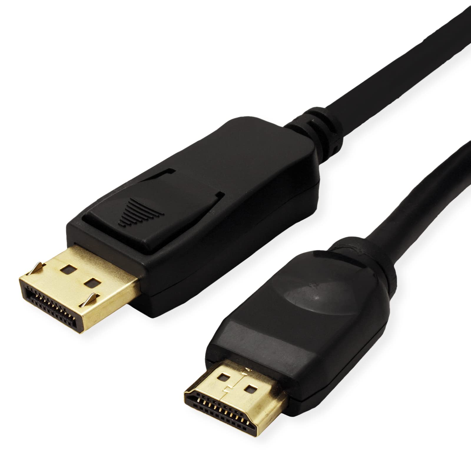 VALUE DisplayPort Cable DP - UHDTV, ST/ST, Black, 5 m