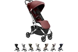 Colugo Compact Stroller - One Hand Fold Lightweight Stroller, Travel Stroller, Toddler Stroller, Airplane Stroller, Foldable Stroller with Rain Cover, Backpack and Cup Holder (Cocoa)