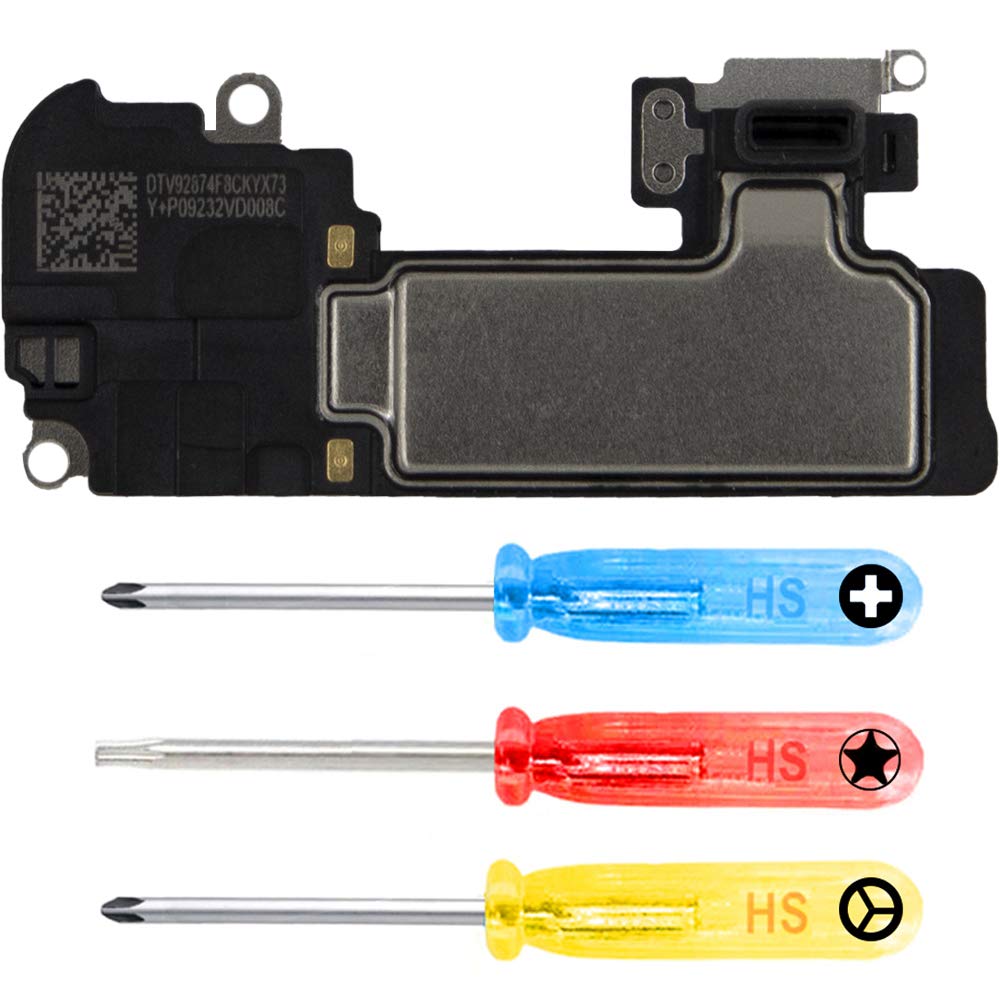 MMOBIEL Earpiece Speaker Compatible with iPhone 11 Pro Max 2019 - Earspeaker/Ear Piece Replacement - Incl. Screwdrivers