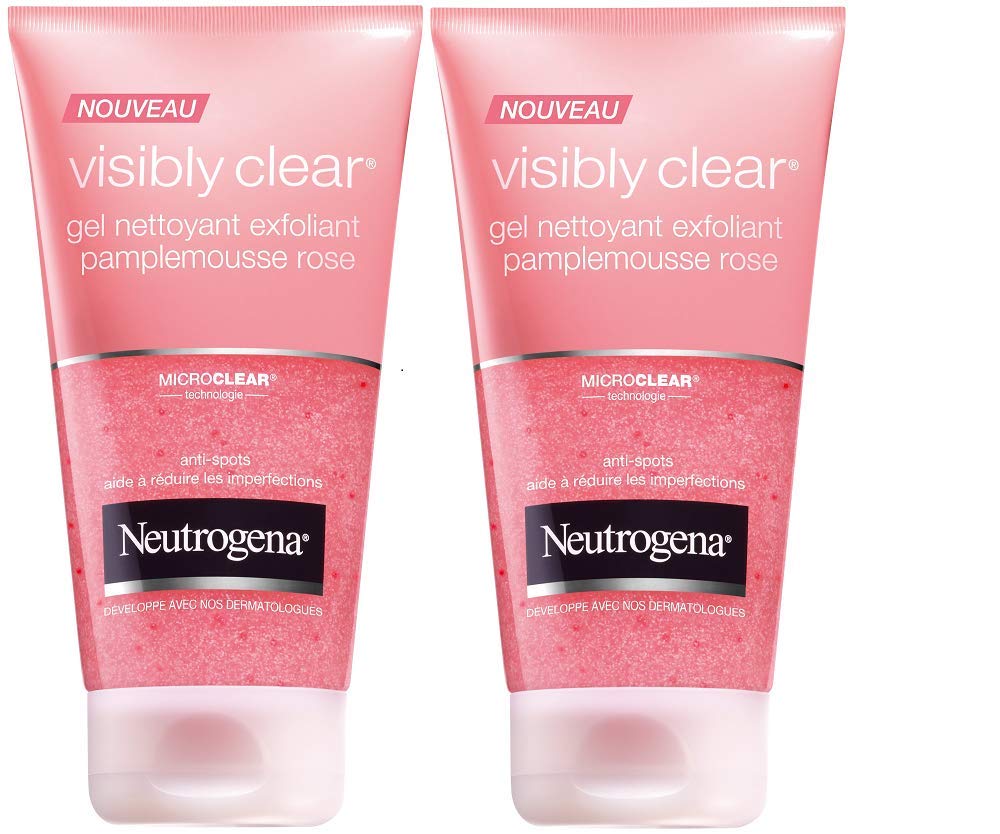 neutrogena pink grapefruit exfoliator