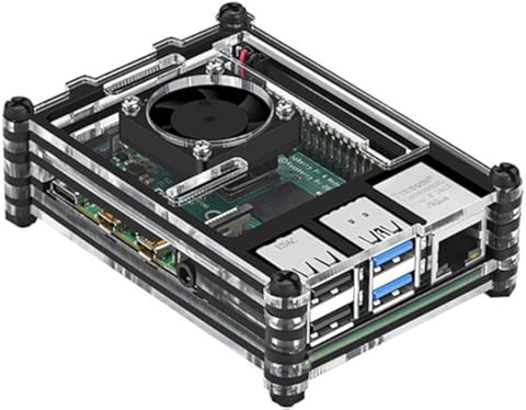 Carcasa, Carcasa de acrílico de hasta 9 Capas, para Placa Base Raspberry Pi 4B