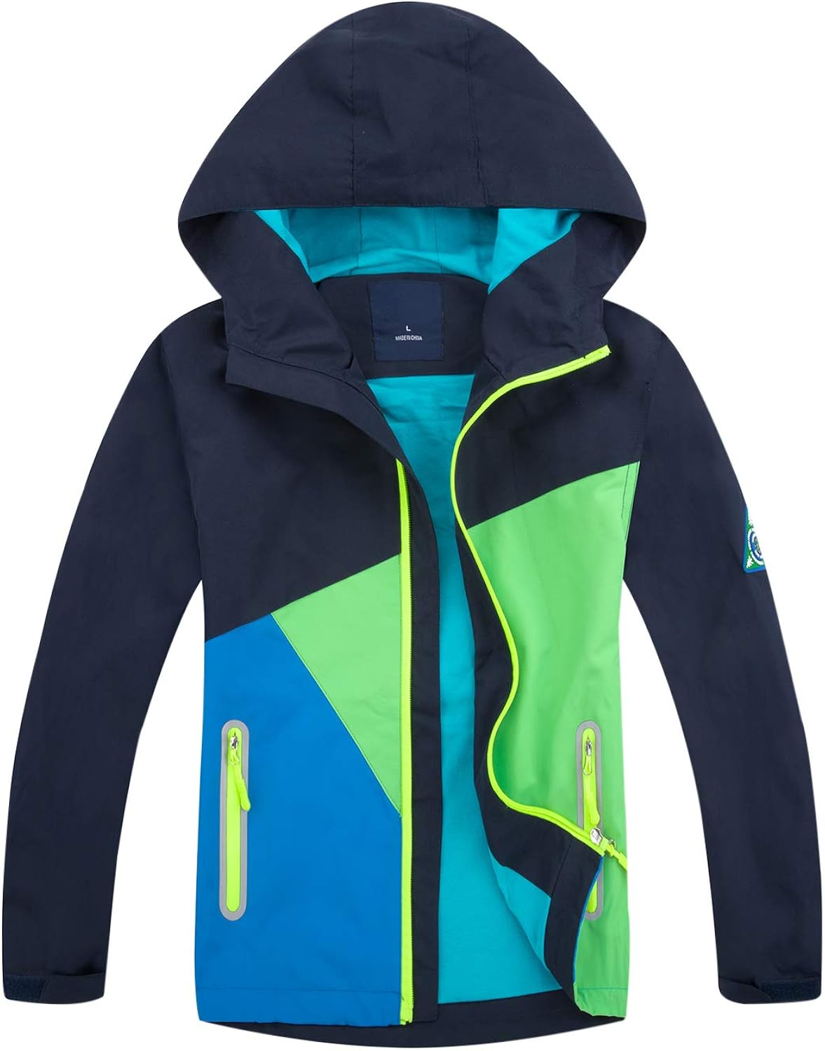 Giacca Impermeabile In Plastica Per Bambini UNBRANDED | Ecologica, Taglia 4-12 Anni, Altezza 100-140 Cm