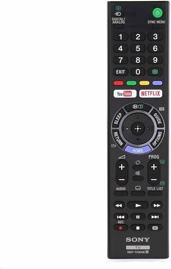 Télécommande Smart Tech Ne Fonctionne Plus Sony Télécommande pour KD-43XE8077 43" XE80 4K UHD Smart Andriod LED TV