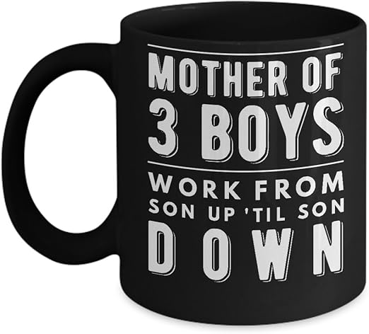 boy mom mug