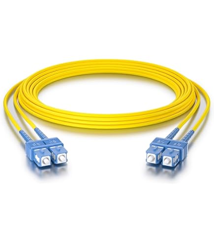 Amazon.com: FCD - 90M OS2 LC LC Fiber Optic Cable | Indoor
