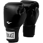 Everlast Prostyle 2 Boxing Gloves, Entry Level Training Gloves for Men and Women, Secure Fit Hook and Loop Closure &amp; Ventilation, Heavy Bag &amp; Speedbag Training
