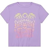 Billabong Girls Premium Short Sleeve Logo Graphic Tee, Crew Neck T-Shirt, Soft & Comfortable