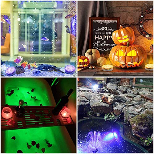 Oralys Submersible LED Pool Lights for Ingroud Pool, 16Colors