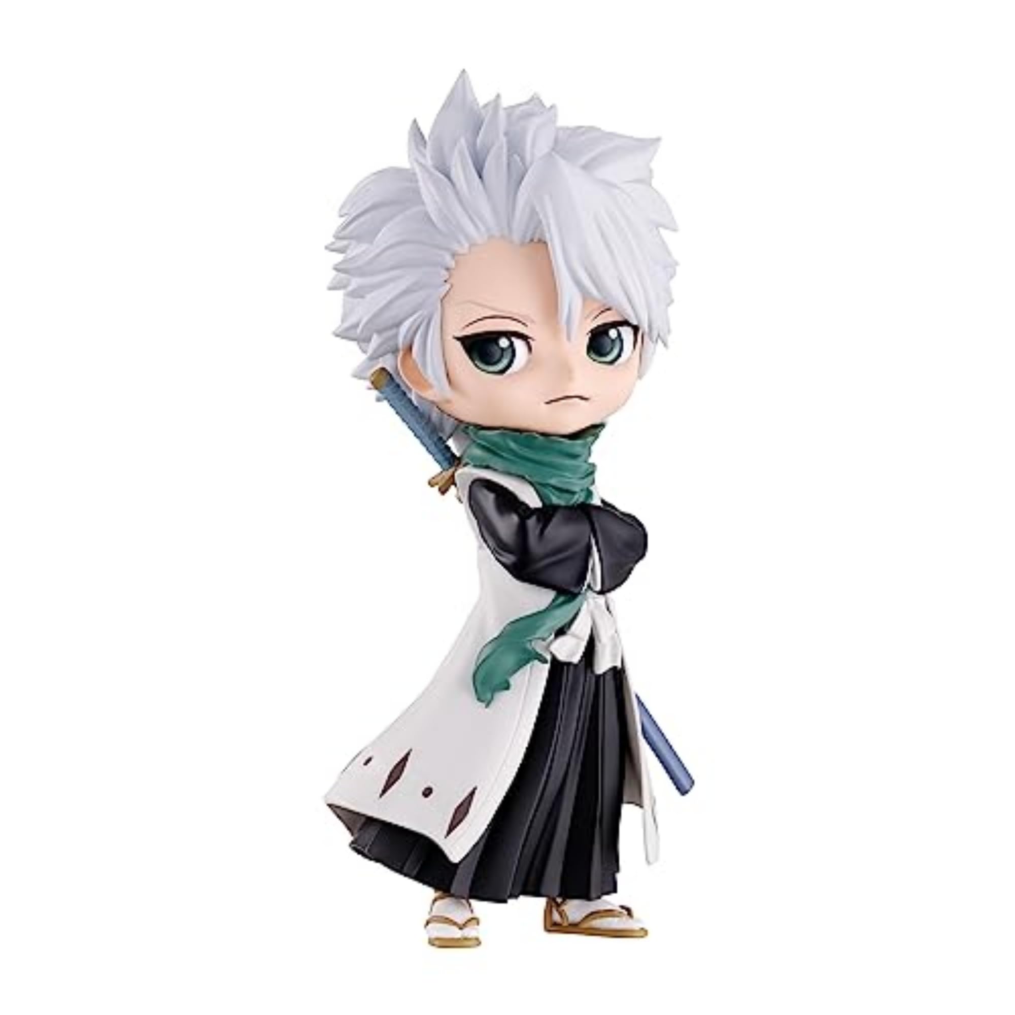 Banpresto - Q Posket Toshiro Hitsugaya Bleach Thousand Year Blood War, 13 cm, BP19434, Multi-Colour