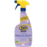 Zep HomePro Foaming Miracle Grout Cleaner &amp; Protectant - 32oz-(Pack of 1) | 2-in-1 for Sparkling Clean Grout Lines