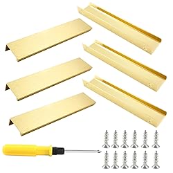 Cionyce 12 Pack Hidden Cabinet Pulls 11.8"/300mm
