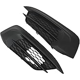 LABLT Fog Light Frame 2 Pcs Replacement for 2016-2018 Honda Civic Sedan/Coupe 71103-TBA-A00 71108-TBA-A00 Fog Lamps Cover