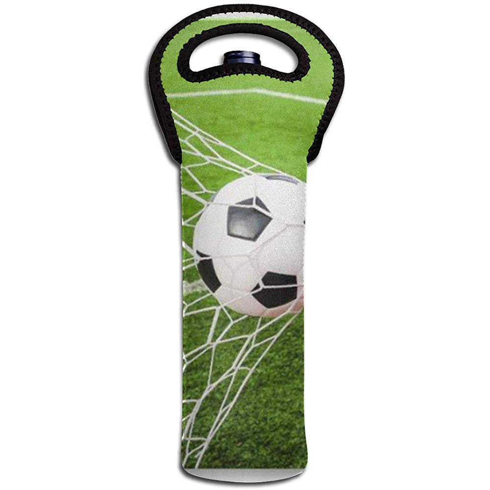 Balón de fútbol golpeando Goa Wine Tote Carrier Bag Monedero para ...