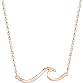 KristLand - 18K Gold Plated Dainty Necklace for Women Layered Handmade Simple Chain Tiny Pendant for Birthday Gift Adjustable Chain Long