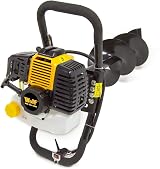 Fox 52cc Petrol Earth Auger Ground Drill Fence Post Hole Digger 2 Stroke Bits view 2