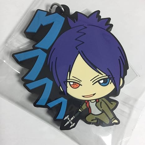 Amazon 家庭教師ヒットマンreborn セリフラバーマスコット 六道骸 飯田利信 天野明 リボーン ラバスト ラバマス ジャンプフェスタ アニメ 萌えグッズ 通販