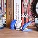 Mini Type 1-Hole Punch with Scrap Collector - 2 Pcs White & Blue