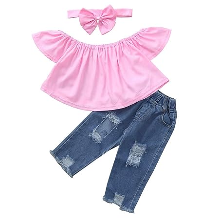 denim headband for baby