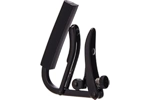 C1K Shubb Capo Noir Series Acoustic Guitar Capo - Black Chrome