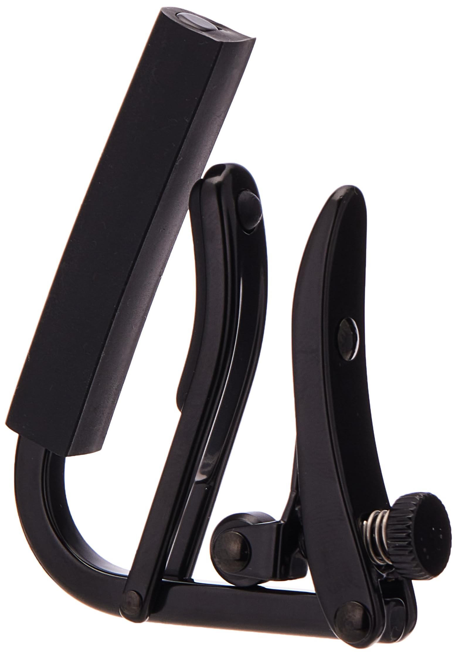 Shubb C1K Acoustic Guitar Capo, Black Chrome