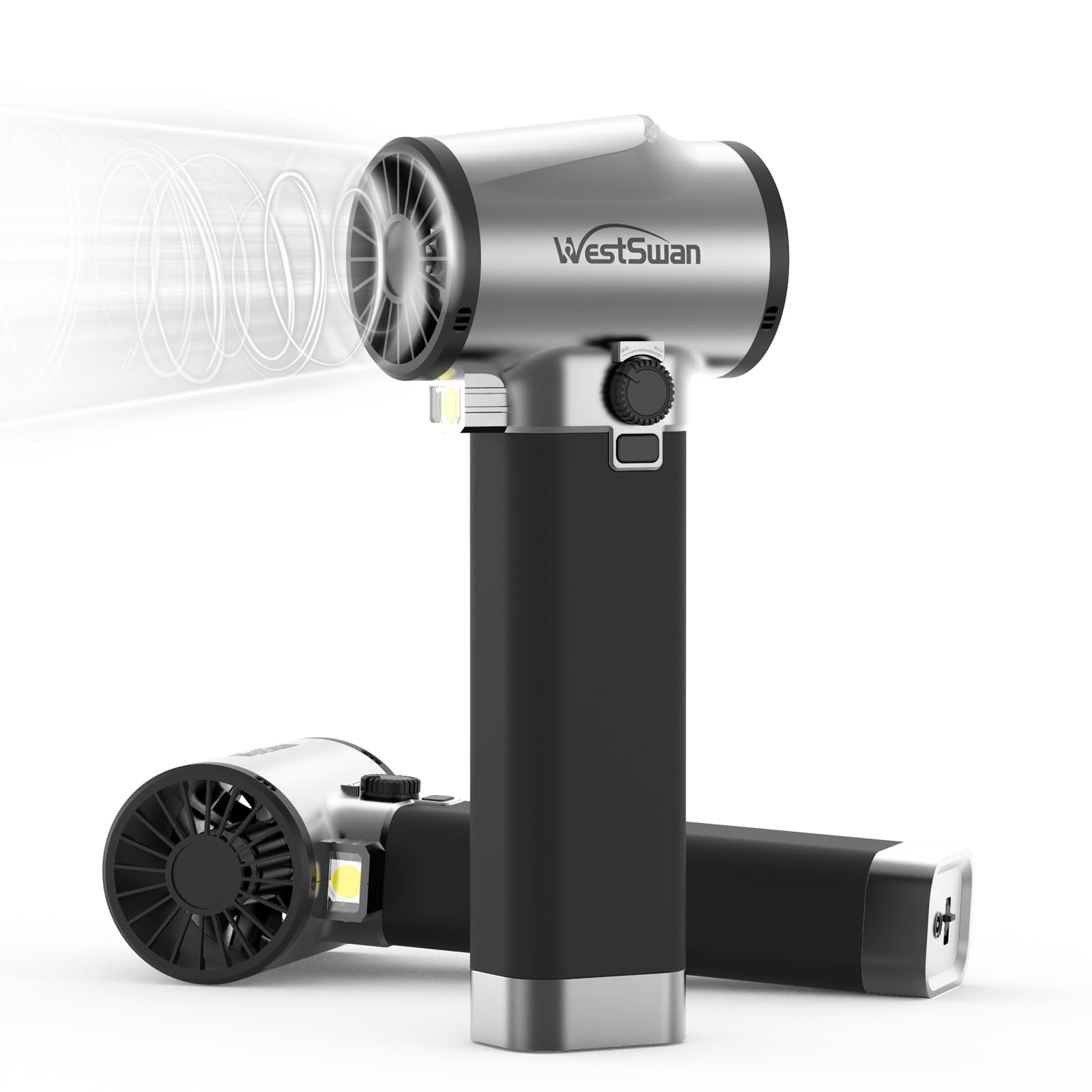 Photo 1 of NON FUNCTIONAL PARTS ONLY ----------------------------------------------------------------------Car Dryer Air Blower Equipped with Continuously Variable Speed, 1.6KG Instant Thrust Car Blower for Drying, 64mm Super Power Turbo Dryer for Patio Cleaning, Dr