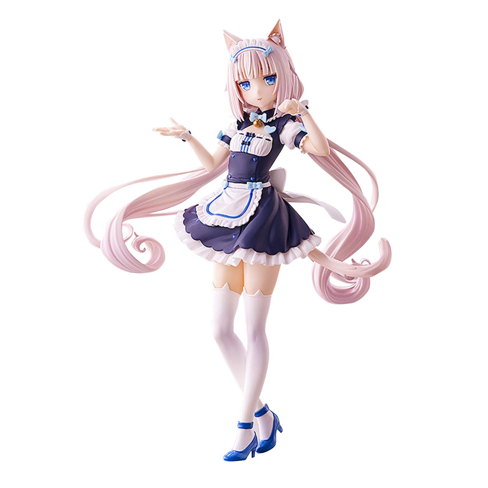 Tongyundacheng Nekopara Chocola Vanilla PVC Action Figure Anime Model Collectible Desktop Decoration for Gifts 20CM