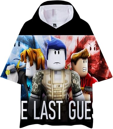 Hjkjlmlfg Roblox T Shirt Short Sleeved T Shirt Joker Fashion Classic Round Neck Hedging Slim Breathable Bottoming T Shirt Fashion Casual Half Sleeve Unisex Color A03 Size Height 180cm Xl Amazon Co Uk Clothing