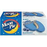 Moon Pie Mini's Blueberry Flavored Marshmallow Mini Snack Pies - 12 Count