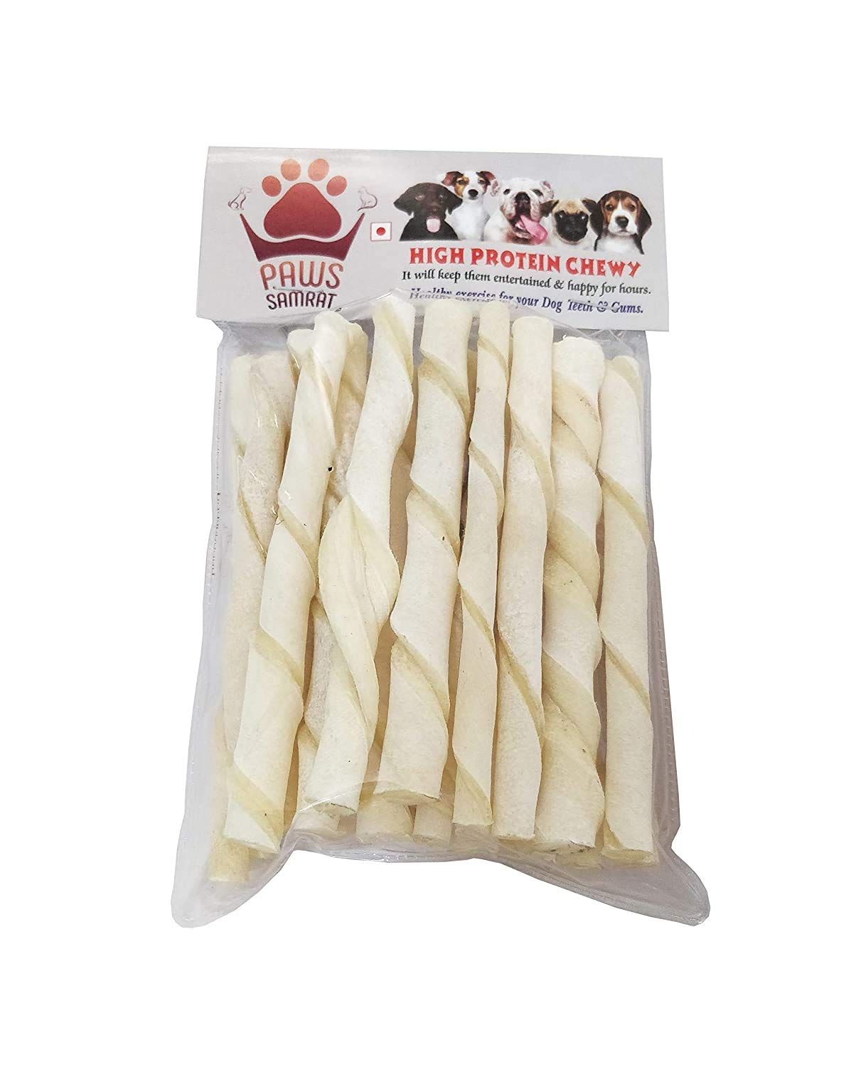 Buy PawsSamrat Dogs High Protein Chewing Stick for Healthy Teeth & Gums