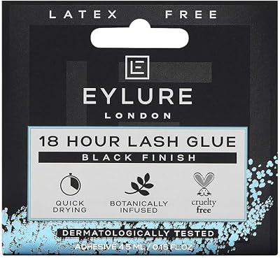 Eylure 18 Hour Lash Glue Latex Free Black