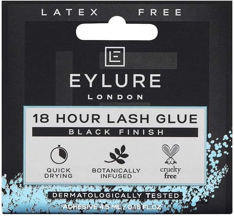 Eylure 18 Hour Lash Glue Latex Free Black