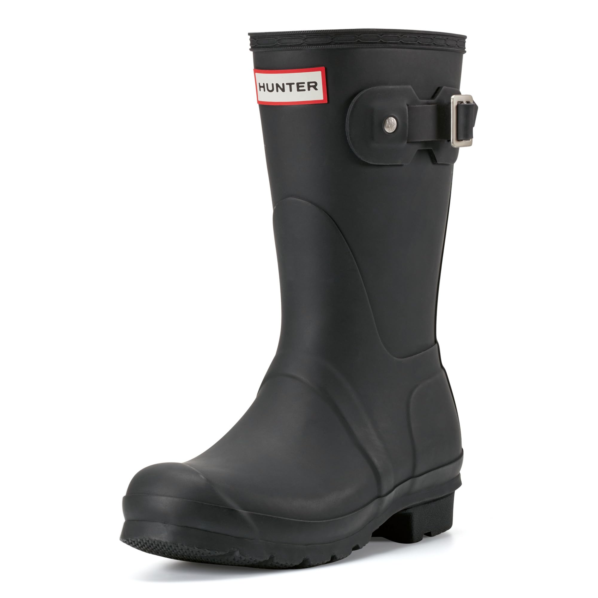Hunter Women's Original Short Rain Boots, Navy, 11 Image Hunter Women's Original Short Rain Boots, Navy, 11 Image