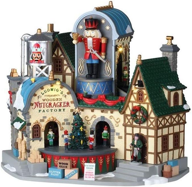 Nutcrackers - Lemax Holiday & Christmas Collection Ludwig's Wooden Nutcracker Factory